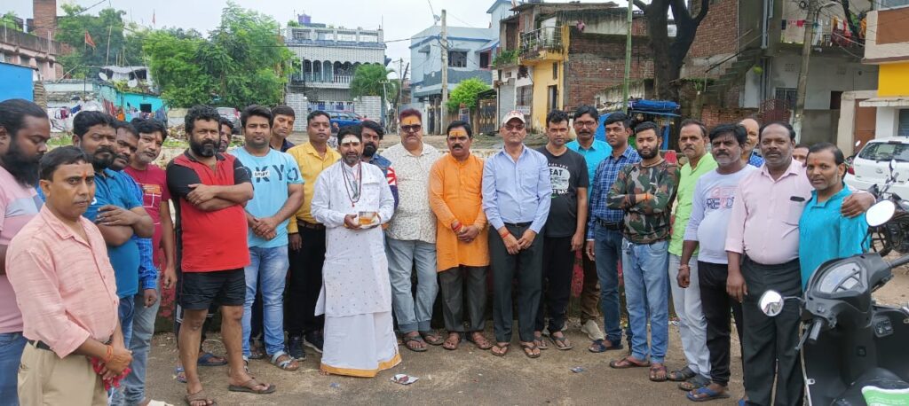 दुर्गत्सव : कोकर दुर्गा पूजा समिति का भूमि पूजन संपन्न. दुर्गत्सव : कोकर दुर्गा पूजा समिति का भूमि पूजन संपन्न.