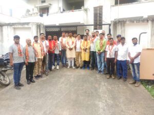 गढ़वा:संकल्प यात्रा में पूर्व मंत्री बाबूलाल मरांडी का भब्य स्वागत करेंगे- जिलाअध्यक्ष रितेश चौबे.
