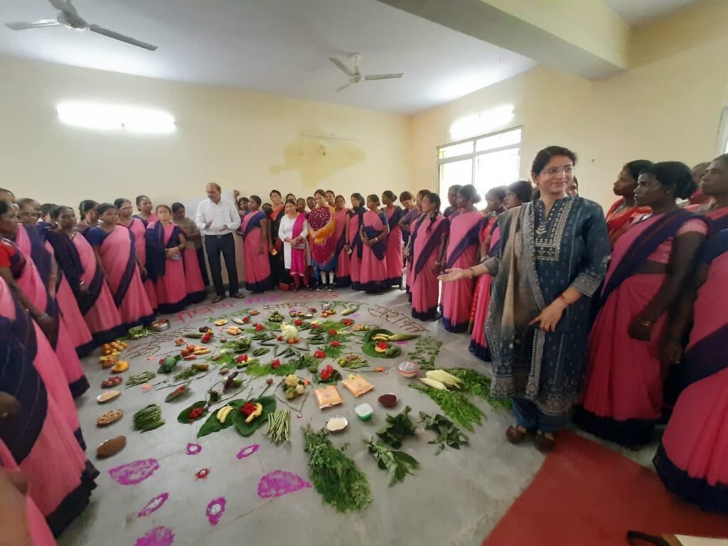 पोषण माह कार्यक्रम का हुआ आयोजन. पोषण माह कार्यक्रम का हुआ आयोजन.
