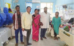 मिशन बदलाव टीम ने किया सदर अस्पताल गुमला का दौरा: मरीजों से मुलाकात कर जाना हाल चाल।