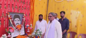 मनिका प्रखंड में 16वीं पुण्यतिथि पर याद किए गए कांग्रेस के पूर्व प्रखंड अध्यक्ष स्वर्गीय गौरी प्रसाद साहू।