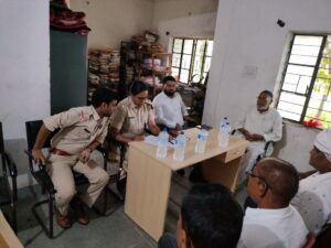 सोशल मीडिया फेसबुक व्हाट्सएप पर रहेगी पैनी नजर :थाना प्रभारी दीपक कुमार दास