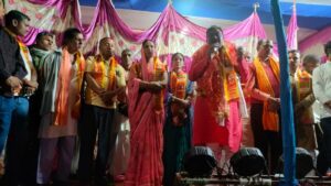 पांकी विधायक का सभी पंडालों में दुर्गा पूजा को लेकर दौरा तेज