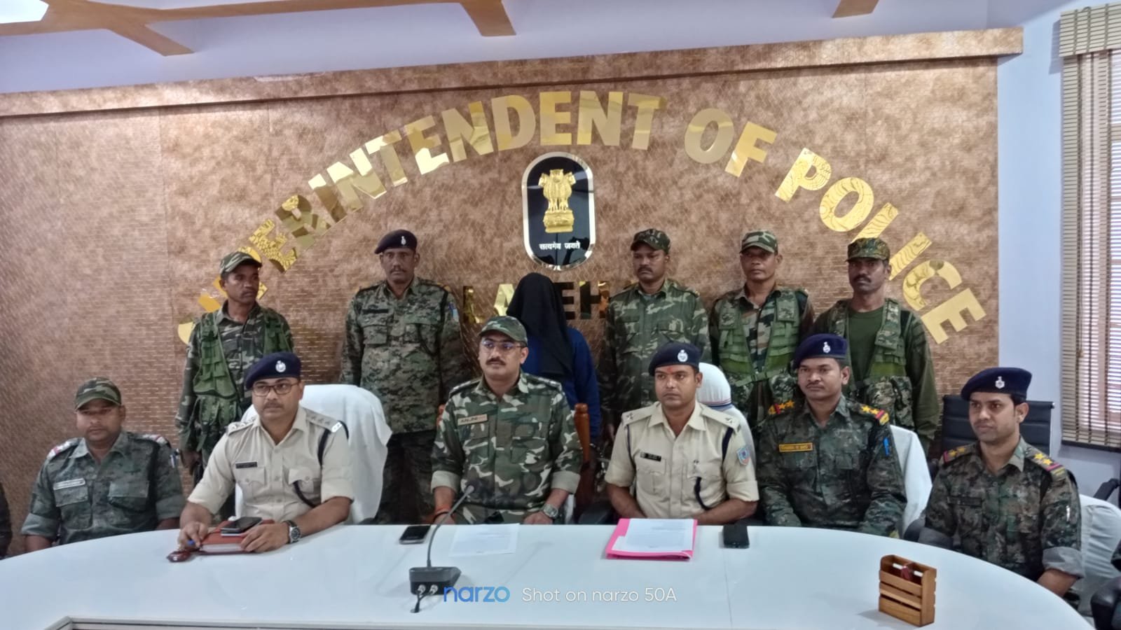 8 लाख का इनामी भाकपा माओवादी गिरफ्तार.