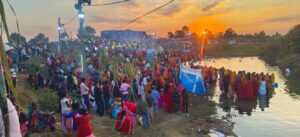 आस्था और विश्वास के साथ तन मन धन से किया छठव्रतियों ने सूर्यदेव को समर्पित.