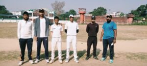 स्कूली लीग बी ग्रुप का दूसरा मैच में शेरशाह वारियर्स ने राज सी सी चंदवा को 8 विकेट से हराया।