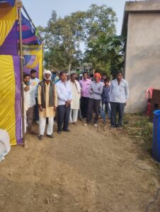 14 नवंबर 2023 को तरहसी और नीलांबर पितांबरपुर के कइ गांवों में बैठक एवं संपर्क अभियान चलाया