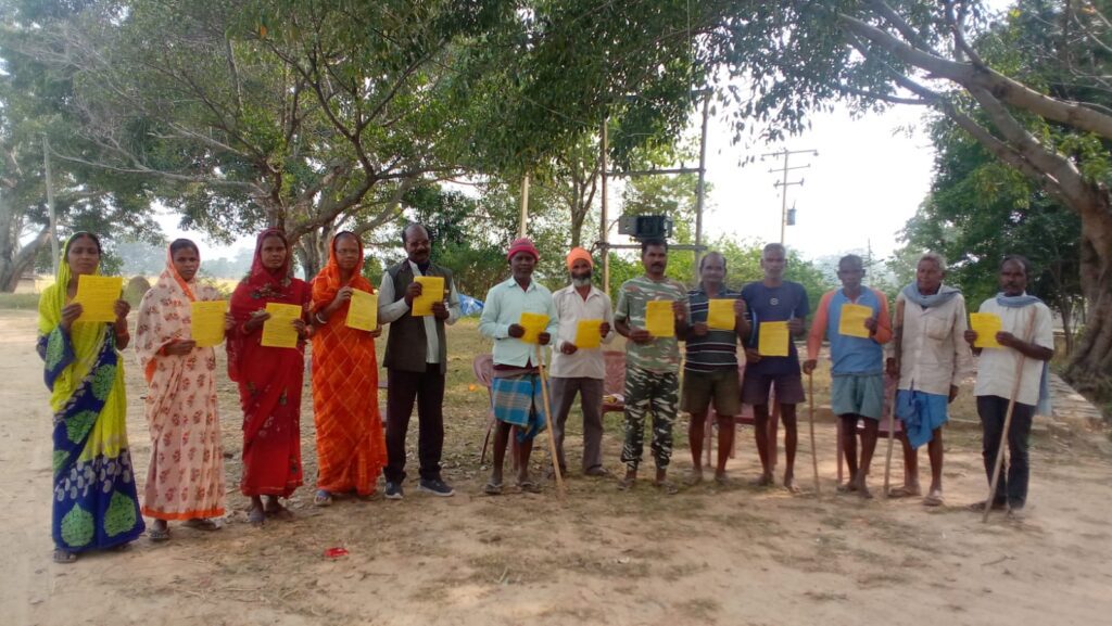 किसान कांग्रेस पार्टी की जन यात्रा 23 नवंबर को।जनयात्रा तैयारी को लेकर कई गांव का किया गया दौरा.