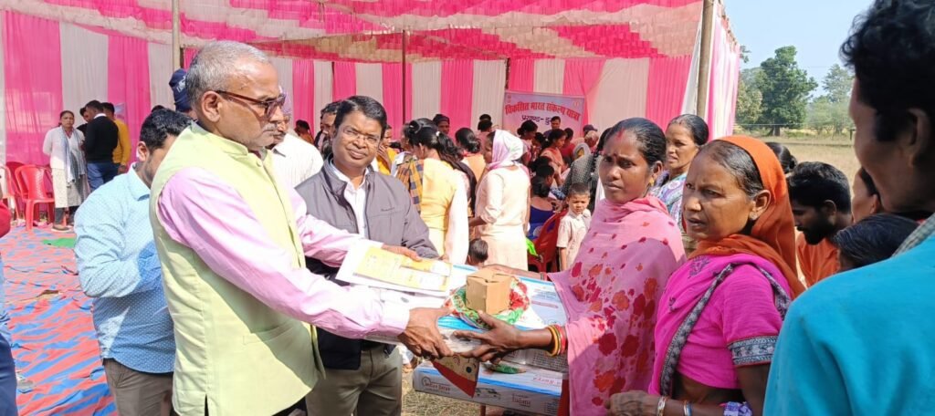 विकसित भारत संकल्प यात्रा के तहत विशेष शिविर का किया गया आयोजन।