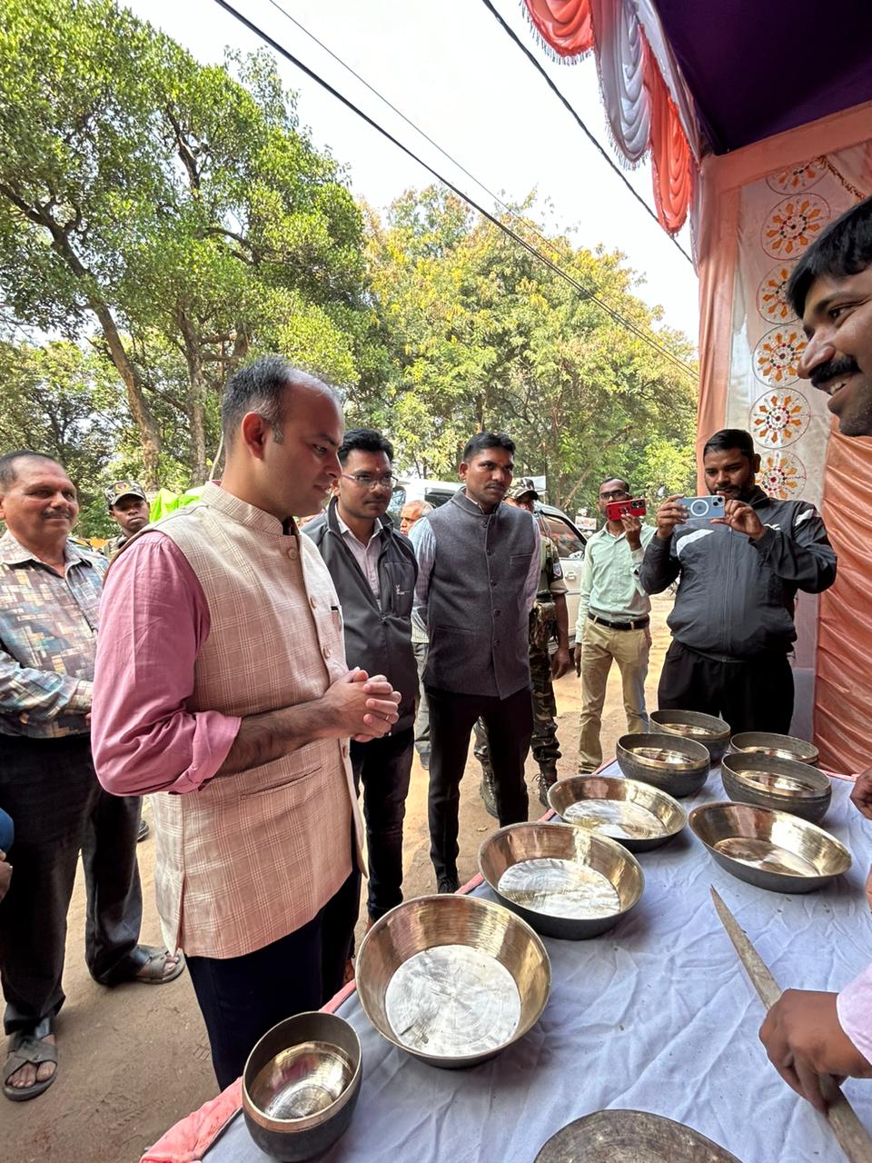 हस्तशिल्प एवं एग्रो प्रोडक्ट्स का एक दिवसीय प्रदर्शनी का किया गया आयोजन।