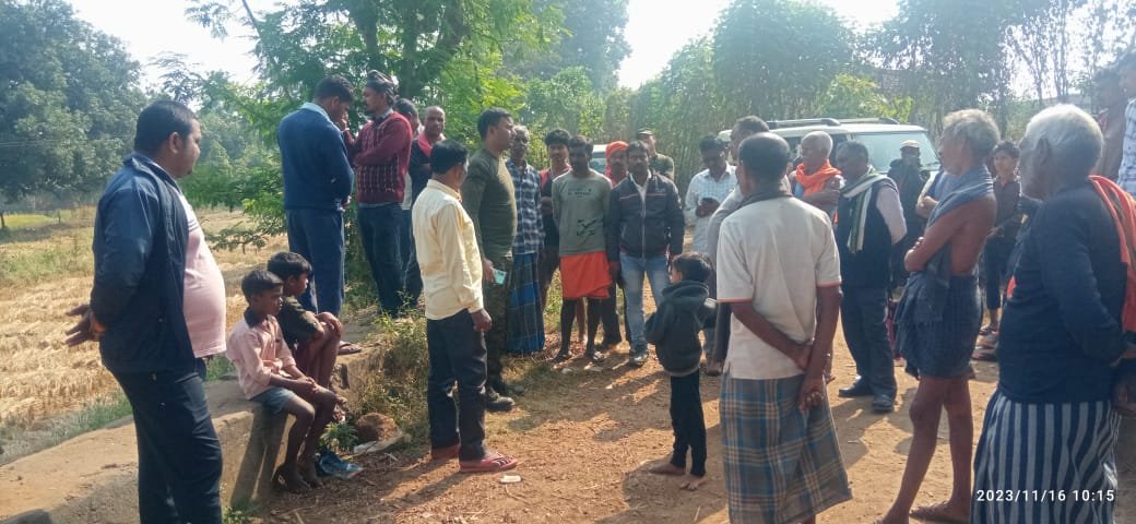 छिपादोहर और गाड़ी ग्राम स्थित छठ घाट का किया गया निरीक्षण।