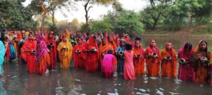 शांति एवं सौहार्द के साथ मना लोक आस्था का छठ महापर्व