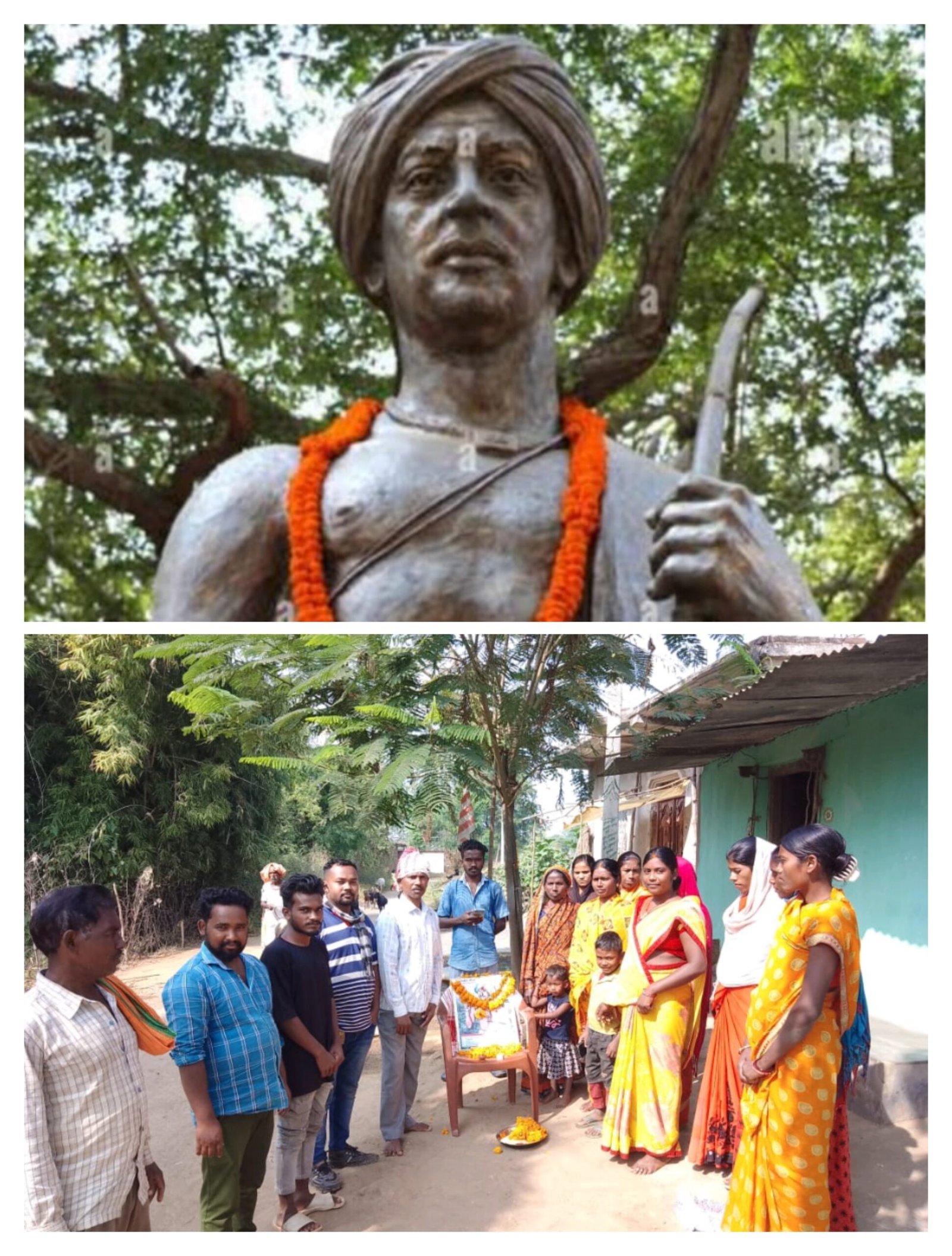 बिरसा मुंडा जयंती धूम धाम से मनाया गया बिरसा मुंडा जयंती धूम धाम से मनाया गया