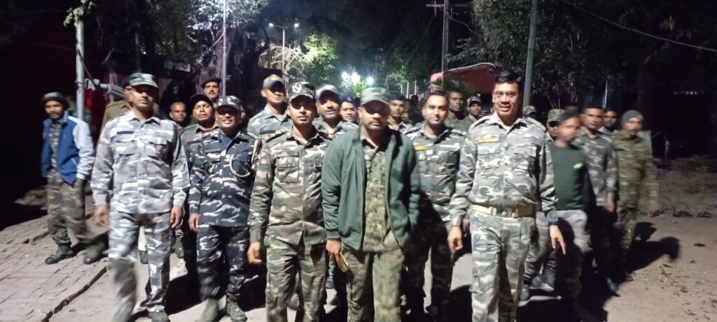 एसडीएम मो0 परवेज के नेतृत्व में देर रात मंडलकारा में किया गया छापेमारी,