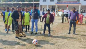 2 दिवसीय जिला स्तरीय महिला फुटबॉल मैच प्रतियोगिता का हुआ आज समापन