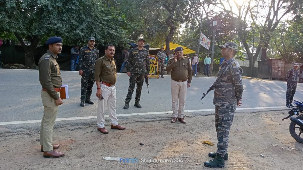 एसपी के निर्देश पर चलाया गया सघन वाहन चेकिंग अभियान.