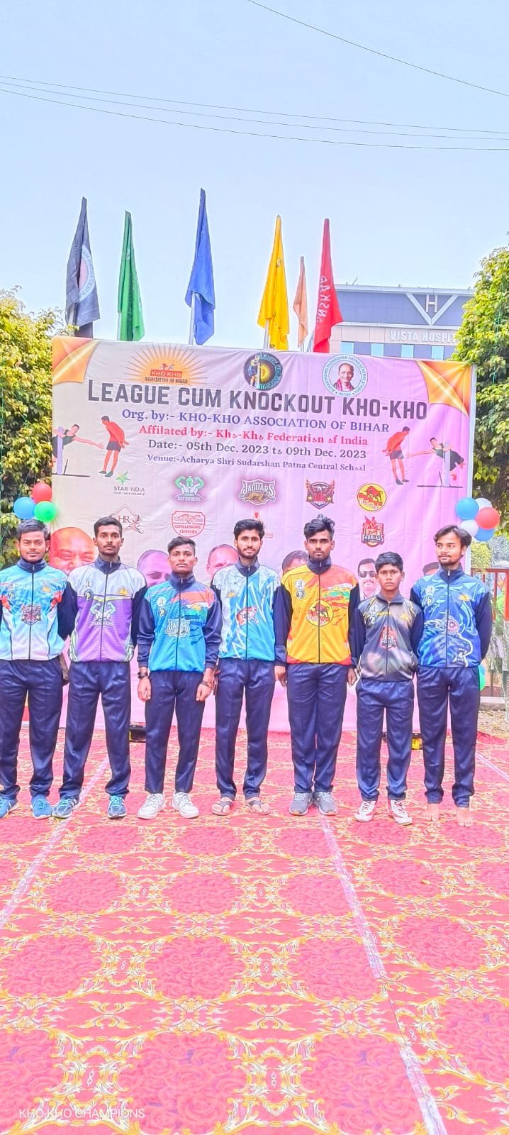 बिहार में आयोजित फर्स्ट लीग कम नॉक आउट खो-खो प्रतियोगिता के लिए मुंगेर के छह खिलाड़ी चयनित बिहार में आयोजित फर्स्ट लीग कम नॉक आउट खो-खो प्रतियोगिता के लिए मुंगेर के छह खिलाड़ी चयनित