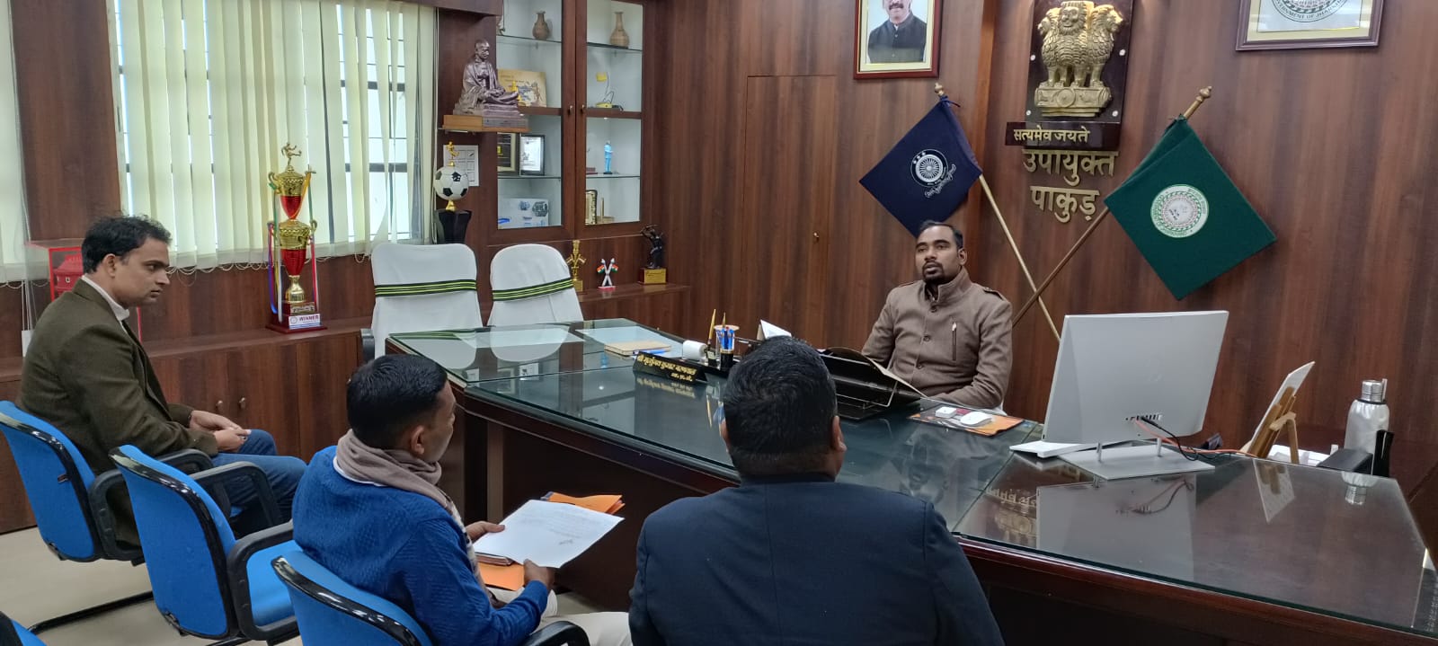 उपायुक्त की अध्यक्षता में जिला पर्यटन एवं खेलकूद विभाग से संबंधित कार्यों की समीक्षा बैठक का आयोजन