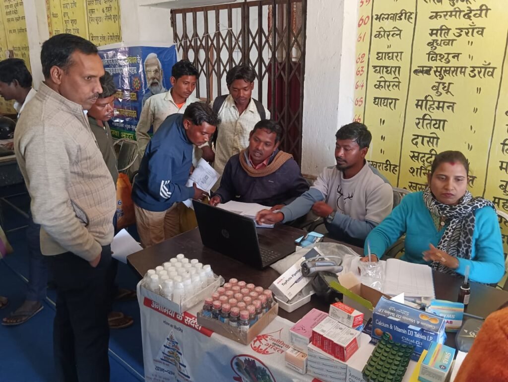 पंचायत सचिवालय सेहल मैं विकसित भारत संकल्प यात्रा कार्यक्रम का किया गया आयोजन