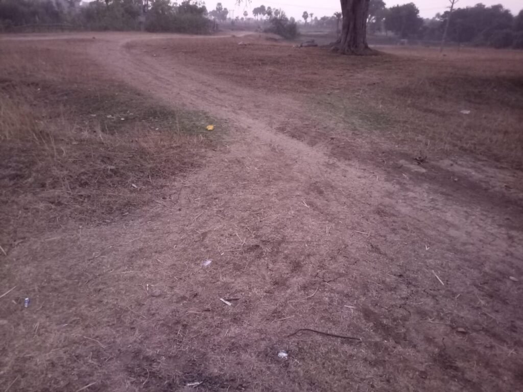 पीसीसी सड़क नहीं होने से ग्रामीणों को होती है आवागमन मे परेशानी पीसीसी सड़क नहीं होने से ग्रामीणों को होती है आवागमन मे परेशानी
