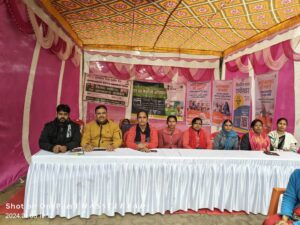 विकसित भारत संकल्प यात्रा कार्यक्रम के तहत नगर निगम क्षेत्र में लगाया गया शिविर
