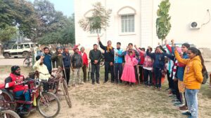 स्पोर्ट्स कोटा से चंदन कुमार प्रखंड पंचायत राज पदाधिकारी बनाएं जाने पर मुंगेर में हुए सम्मानित