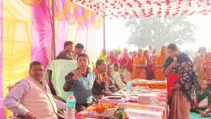 विकसित भारत संकल्प यात्रा के तहत प्रखंड के गनयारी कला और खुटिया पंचायत में कार्यक्रम का किया गयाआयोजन ।