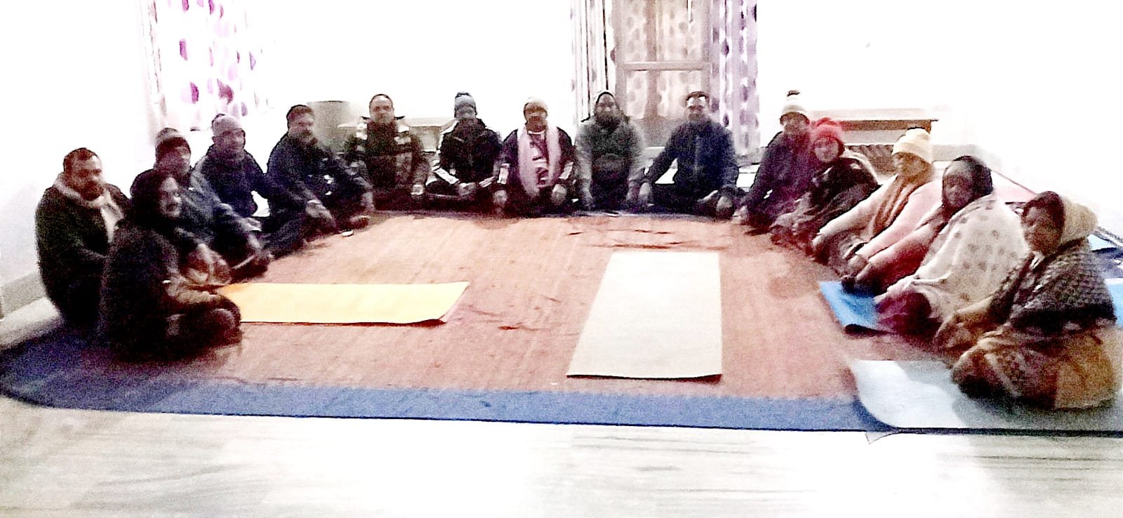 राम मंदिर निर्माण प्राण प्रतिष्ठा उद्घाटन के निमित योग परिवार की गुमला में बैठक संपन्न
