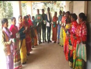 तीस कृषकों के बीच हुआ बीज का वितरण