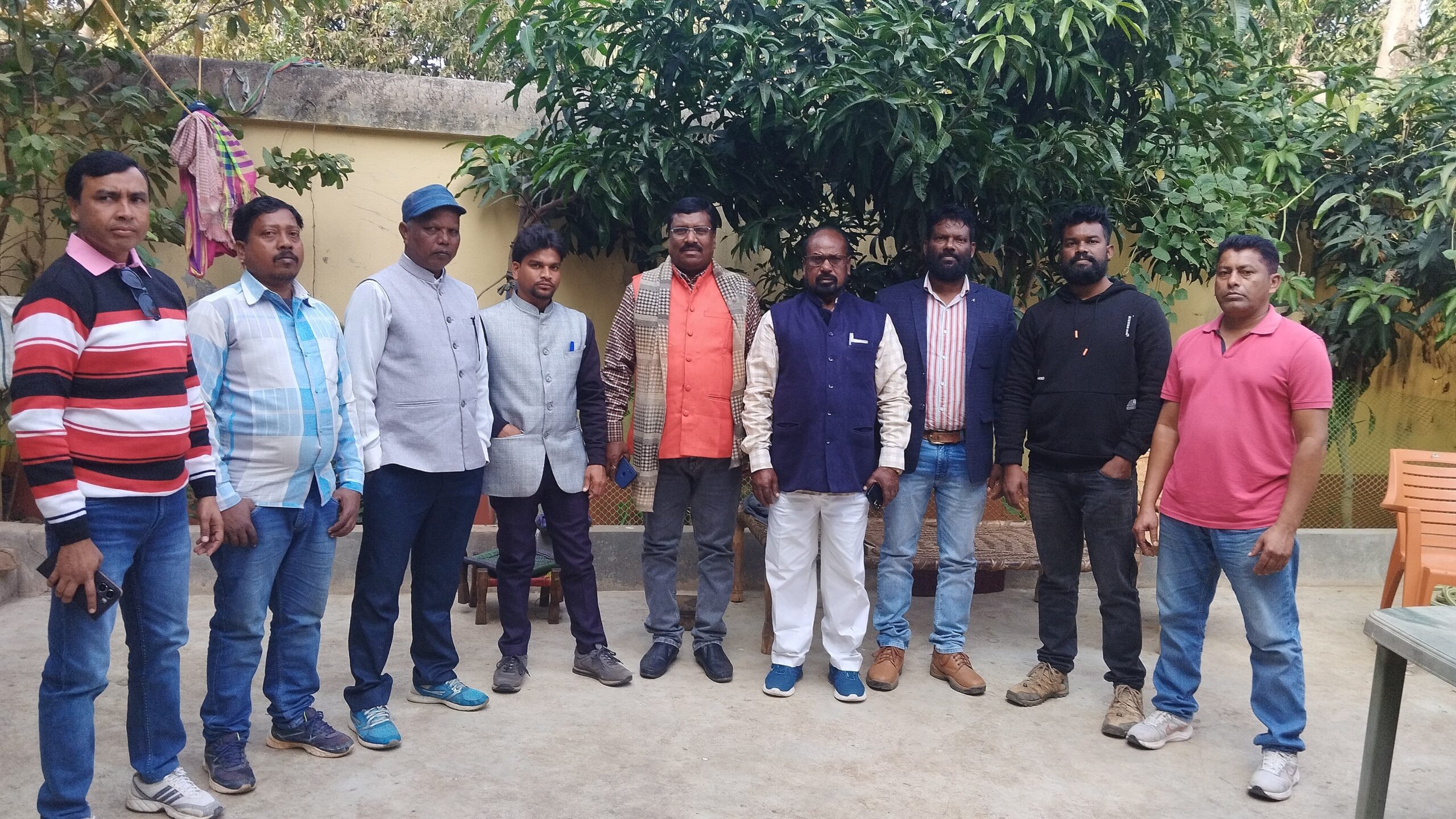भाजपा के पूर्व विधायक सुफल मरांडी के आवास में एक दिवशीय बैठक संपन्न