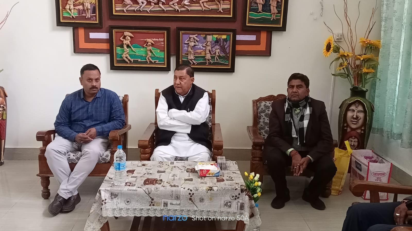 पूर्व मंत्री गिरिनाथ सिंह ने नव वर्ष के अवसर पर परिसदन भवन में किया प्रेसवार्ता का आयोजन पूर्व मंत्री गिरिनाथ सिंह ने नव वर्ष के अवसर पर परिसदन भवन में किया प्रेसवार्ता का आयोजन