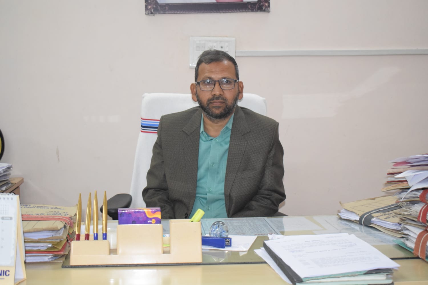 18 वें अपर समाहर्ता के रूप में मो० जियाउल अंसारी ने ग्रहण किये प्रभार