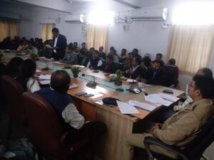 पीसी एंड पीएनडीटी एक्ट के तहत उपायुक्त ने की बैठक।