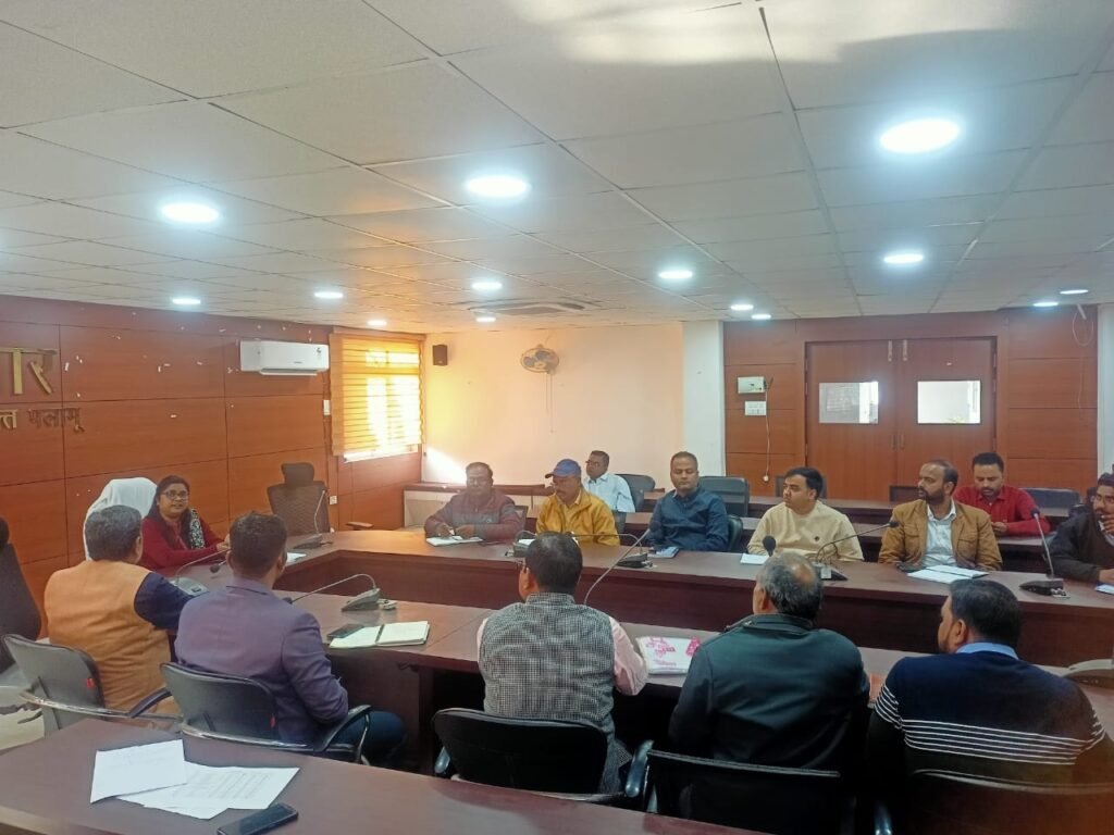 जिला आपूर्ति पदाधिकारी ने आपूर्ति विभाग द्वारा किए जा रहे कार्यों की समीक्षा की जिला आपूर्ति पदाधिकारी ने आपूर्ति विभाग द्वारा किए जा रहे कार्यों की समीक्षा की