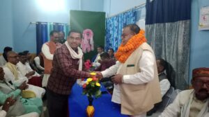 पिछड़ा आयोग सदस्य बनने पर राजद लक्ष्मण यादव को प्रांतीय यादव महासभा ने किया सम्मानित