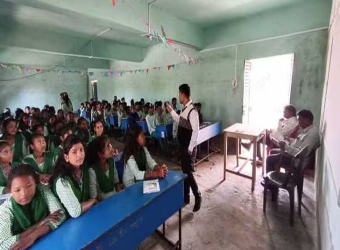 टीवी बीमारी से बचाव हेतु विद्यालय मे चलाया गया जागरूकता अभियान टीवी बीमारी से बचाव हेतु विद्यालय मे चलाया गया जागरूकता अभियान