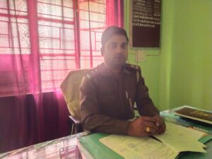 नवपदस्थापित नावा बाजार थाना प्रभारी चिंटू कुमार ने दिया योगदान