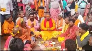 हेमंत सोरेन की रिहाई को लेकर बाबा बैद्यनाथ के दरबार में की गई पूजा अर्चना