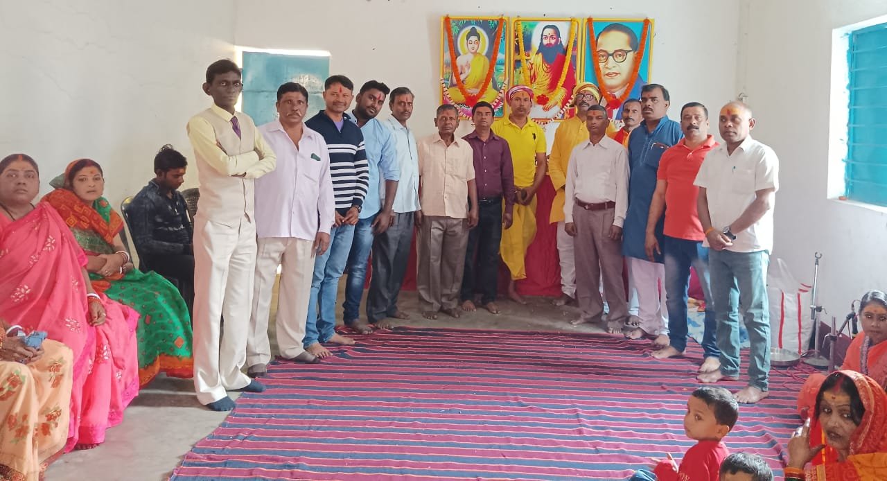 सोपोडेरा रविदास भवन में संत रविदास की जयंती मनी सोपोडेरा रविदास भवन में संत रविदास की जयंती मनी