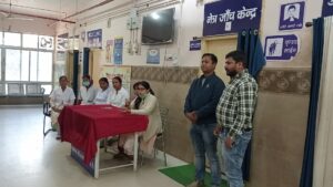 लातेहार:सदर हॉस्पिटल में मनाया गया विश्व कैंसर दिवस।