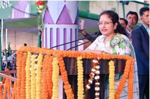 JMM स्थापना दिवस कार्यक्रम में कल्पना सोरेन गिरिडीह से लोकसभा चुनाव लड़ने की दी संकेत