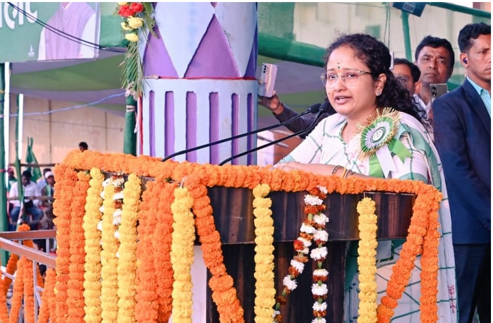 JMM स्थापना दिवस कार्यक्रम में कल्पना सोरेन गिरिडीह से लोकसभा चुनाव लड़ने की दी संकेत JMM स्थापना दिवस कार्यक्रम में कल्पना सोरेन गिरिडीह से लोकसभा चुनाव लड़ने की दी संकेत