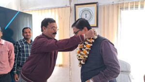 दुर्गानन्द झा (झा.शि.से.) क्षेत्रीय शिक्षा संयुक्त निदेशक के रूप में प्रभार ग्रहण।