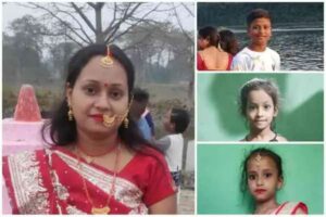 जमशेदपुर :सिदगोड़ा की महिला तीन बच्चों समेत लापता