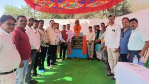 धरती आबा भगवान बिरसा मुंडा के प्रतिमा का हुआ अनावरण