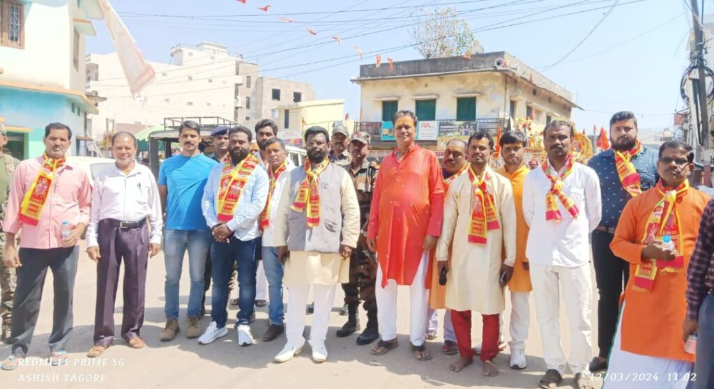 निःस्वार्थ सेवा से प्राप्त होता है माता का आशीर्वाद……. बैजनाथ राम, विधायक, लातेहार निःस्वार्थ सेवा से प्राप्त होता है माता का आशीर्वाद……. बैजनाथ राम, विधायक, लातेहार