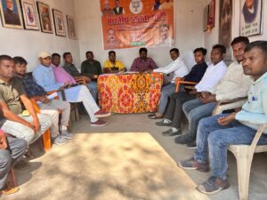 रक्षा मंत्री राजनाथ सिंह की आगमन को लेकर भाजपा कार्यकर्ताओं ने किया एक दिवसीय बैठक