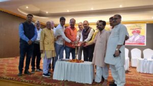 राष्ट्र संवाद के स्वागत से अभिभूत हुए अतिथिगण