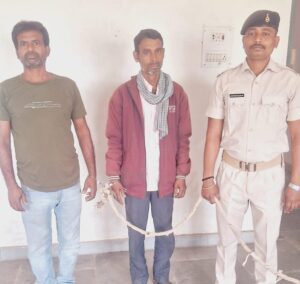 बिशुनपुरा पुलिस ने दो वारंटियों को गिरफ्तार कर भेजा जेल