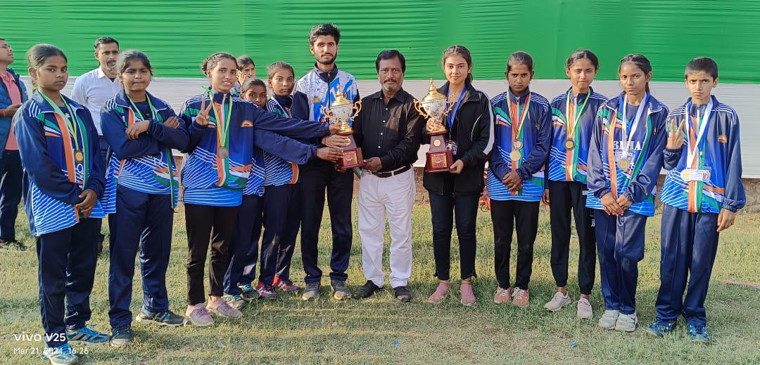 खेलों इंडिया खो- खो वूमेंस लीग में मुंगेर की नौ बेटियां ने मेडल जीत कर जिला का नाम रौशन किया